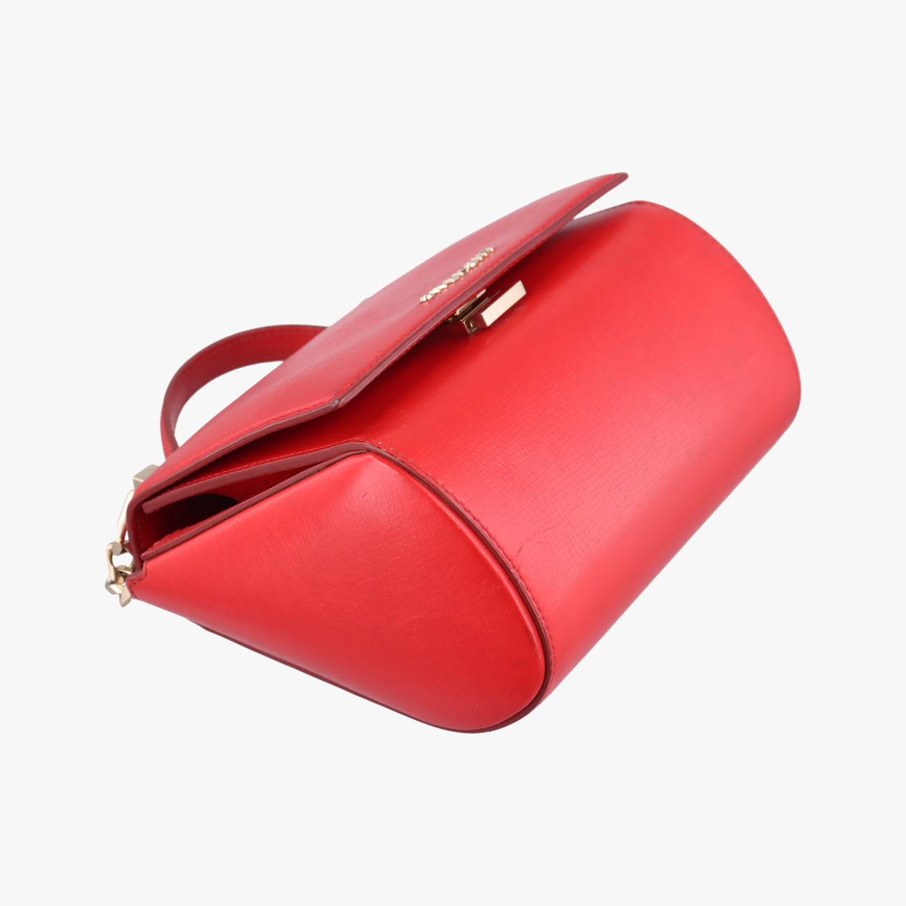 Pre-owned Givenchy Pandora Red Leather  shoulderbag | stylenewstar