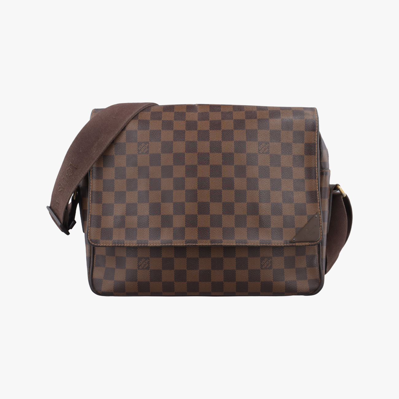 Vintage Louis Vuitton SHELTON MM EBENE Damier Canvas N41149 shoulderbag | stylenewstar