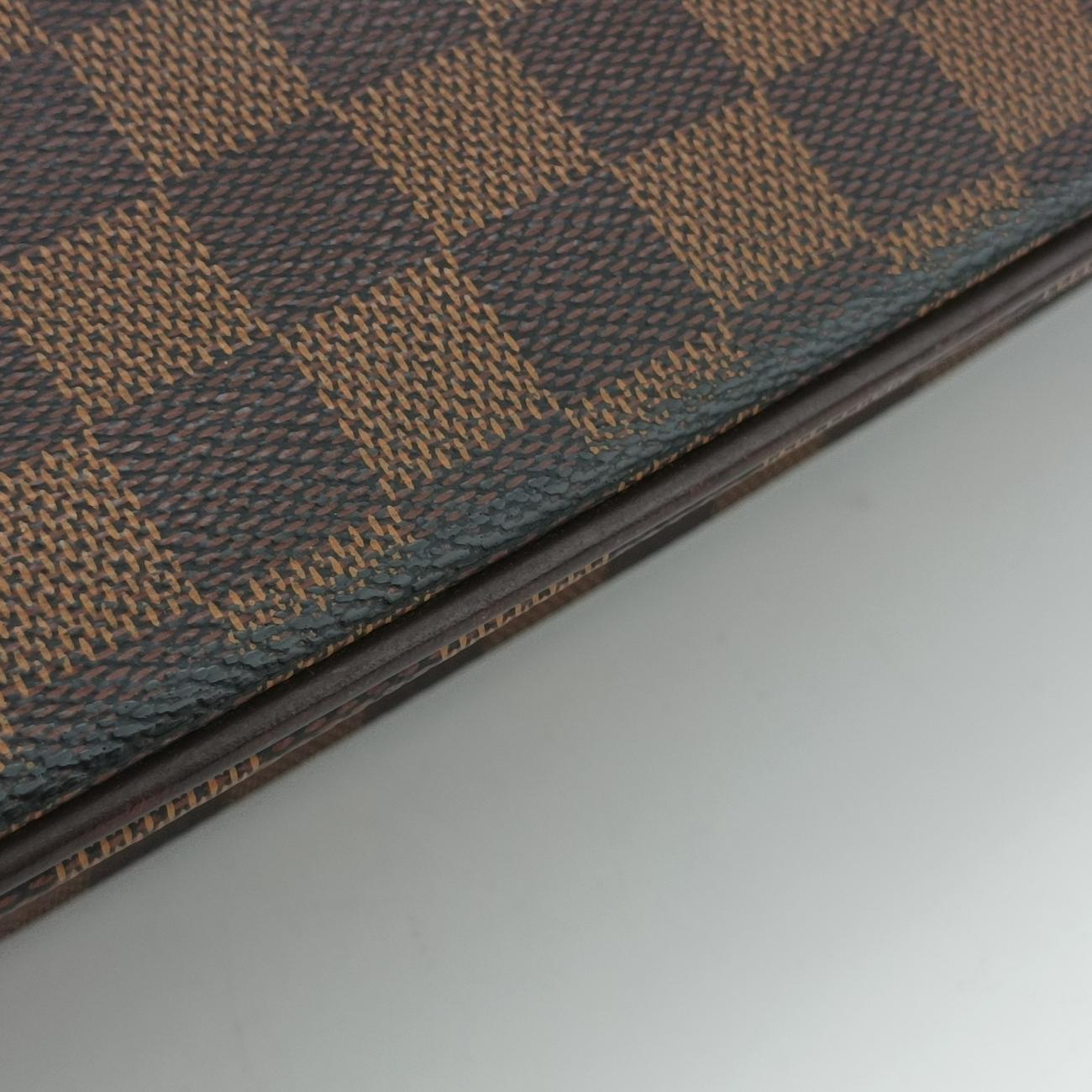 Vintage Louis Vuitton SHELTON MM EBENE Damier Canvas N41149 shoulderbag | stylenewstar