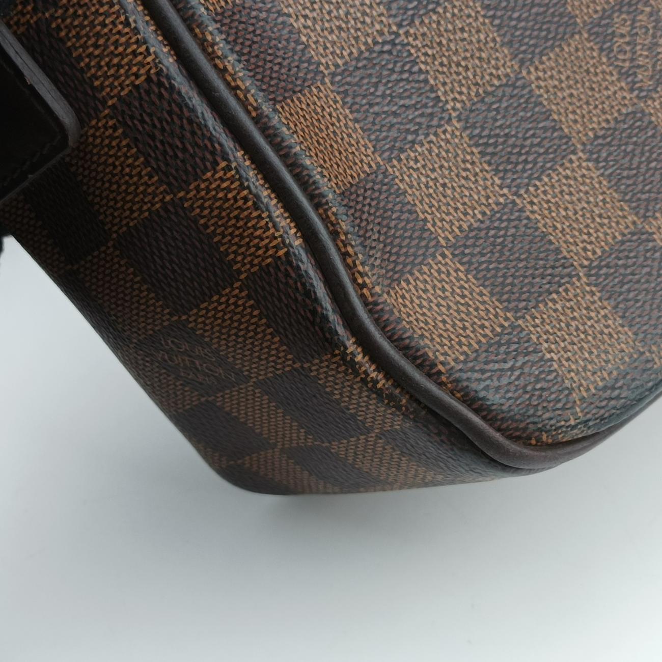 Vintage Louis Vuitton SHELTON MM EBENE Damier Canvas N41149 shoulderbag | stylenewstar