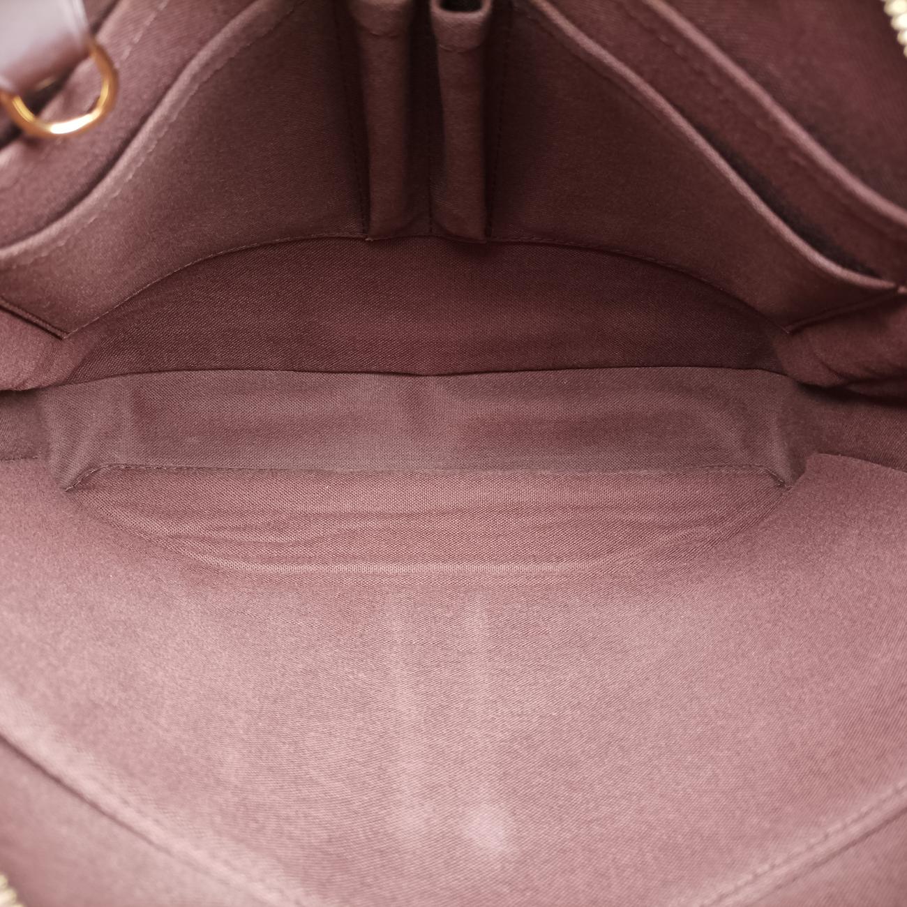 Vintage Louis Vuitton SHELTON MM EBENE Damier Canvas N41149 shoulderbag | stylenewstar