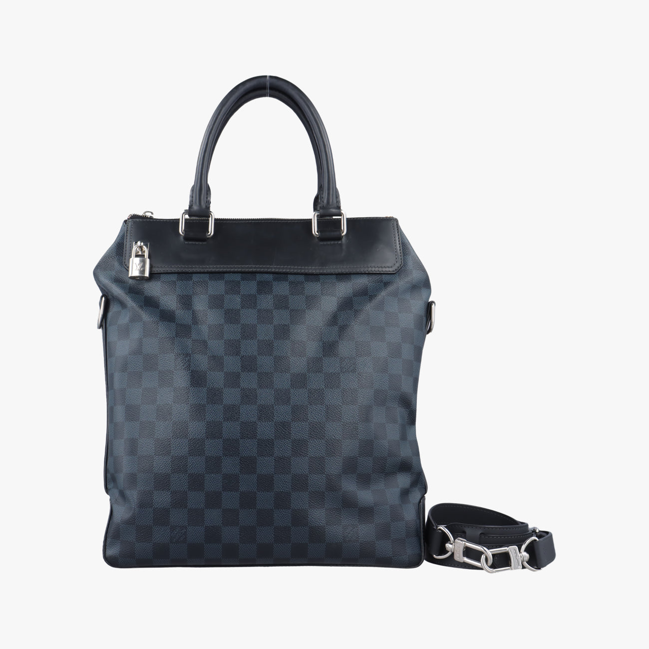 Pre-owned Louis Vuitton Greenwich Noir Damier Cobalt N41351 shoulderbag | stylenewstar