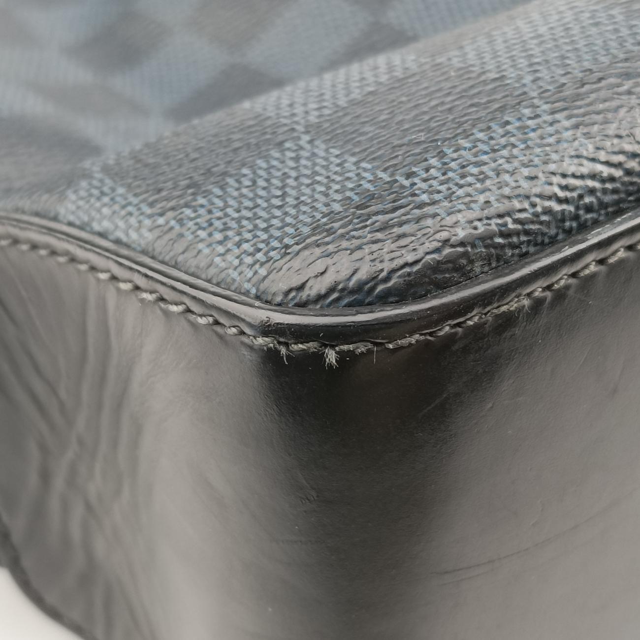 Pre-owned Louis Vuitton Greenwich Noir Damier Cobalt N41351 shoulderbag | stylenewstar