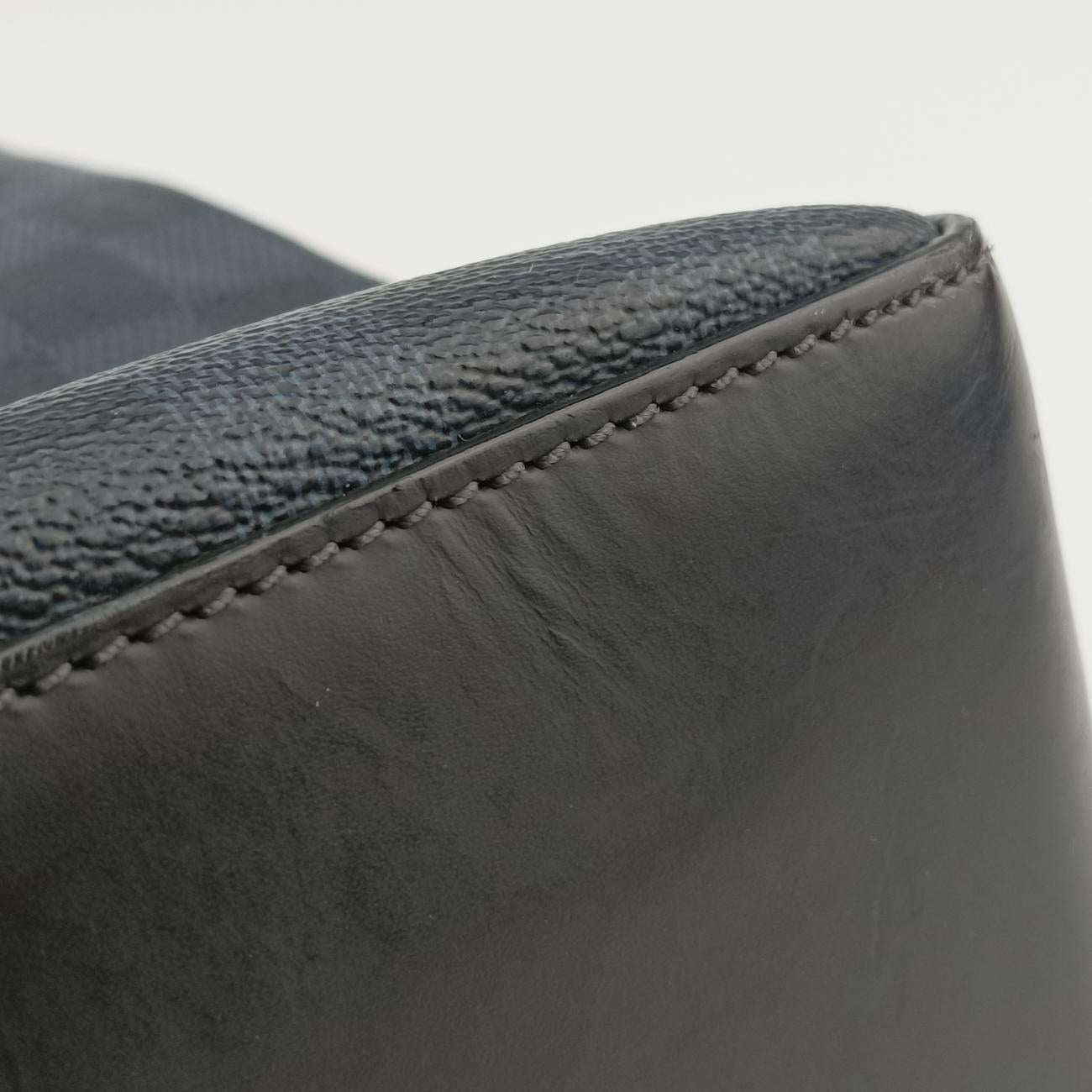 Pre-owned Louis Vuitton Greenwich Noir Damier Cobalt N41351 shoulderbag | stylenewstar