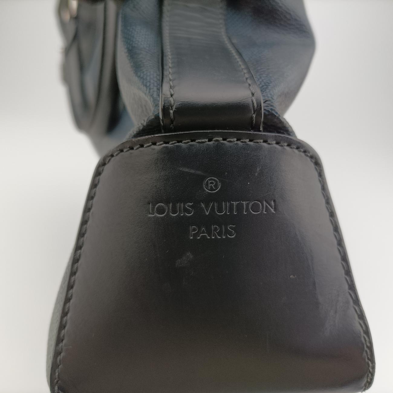 Pre-owned Louis Vuitton Greenwich Noir Damier Cobalt N41351 shoulderbag | stylenewstar