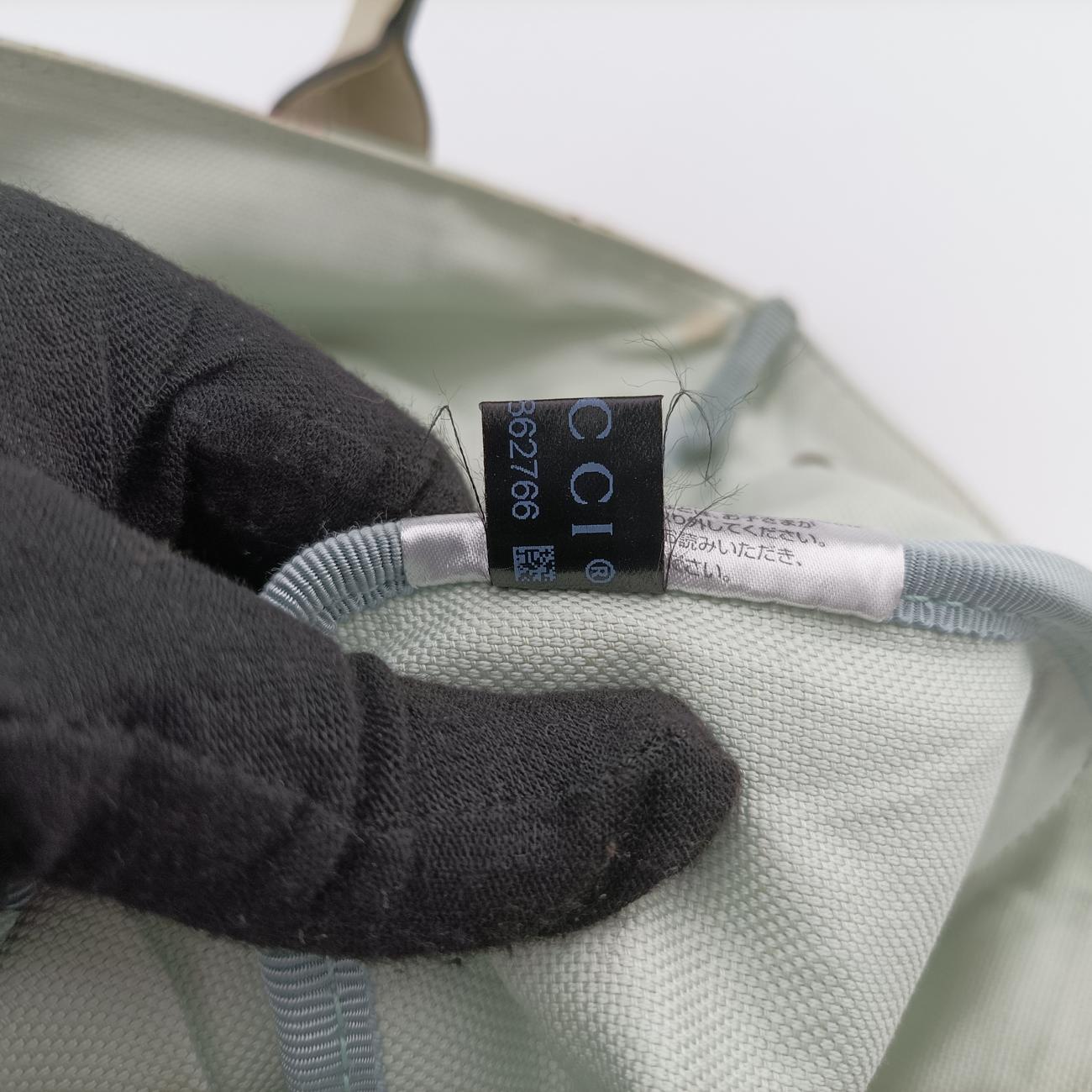 Pre-owned Gucci GG pattern children's handbag Green×Multicolour Canvas×Leather 628159 handbag | stylenewstar