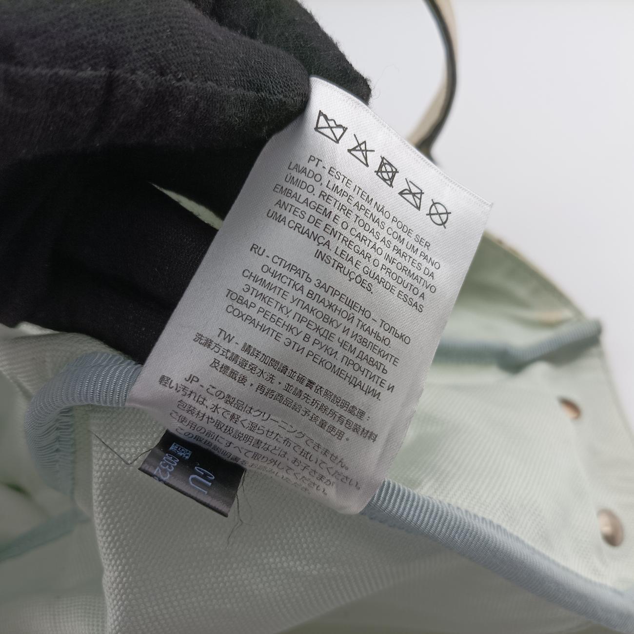 Pre-owned Gucci GG pattern children's handbag Green×Multicolour Canvas×Leather 628159 handbag | stylenewstar