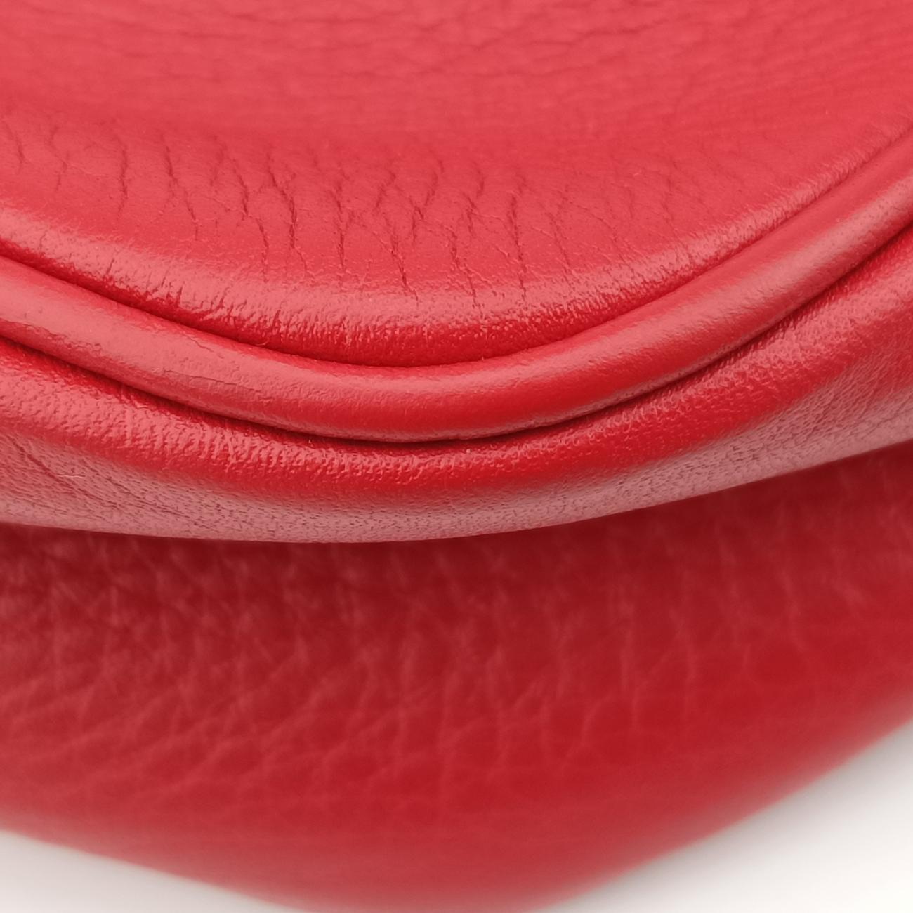 Pre-owned Gucci Soho Red Leather 308364 shoulderbag | stylenewstar