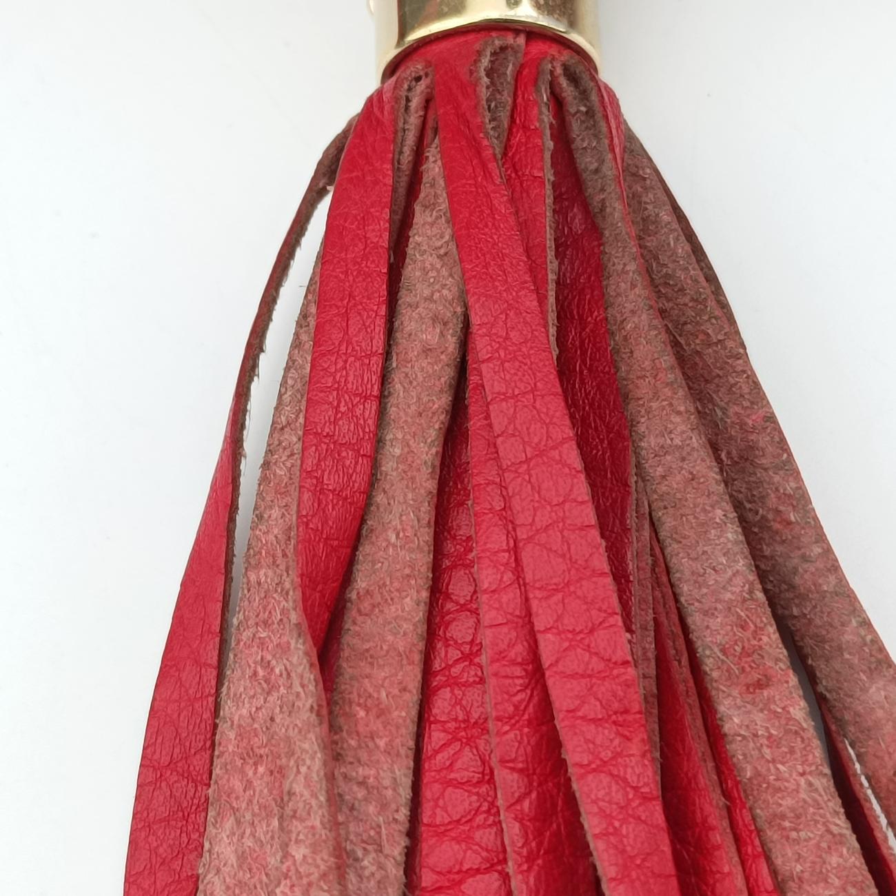 Pre-owned Gucci Soho Red Leather 308364 shoulderbag | stylenewstar