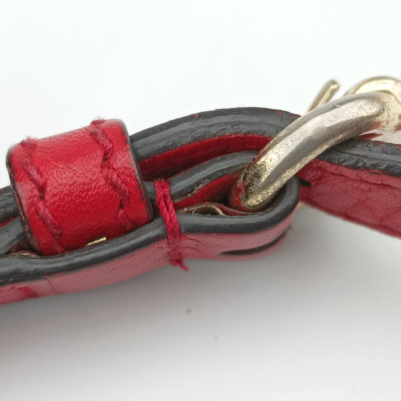 Pre-owned Gucci Soho Red Leather 308364 shoulderbag | stylenewstar