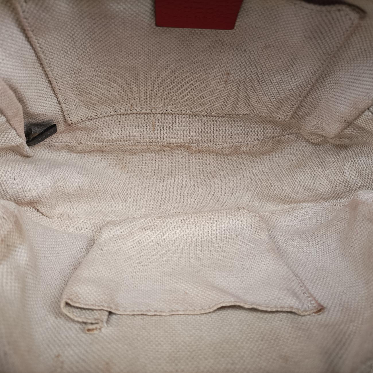 Pre-owned Gucci Soho Red Leather 308364 shoulderbag | stylenewstar