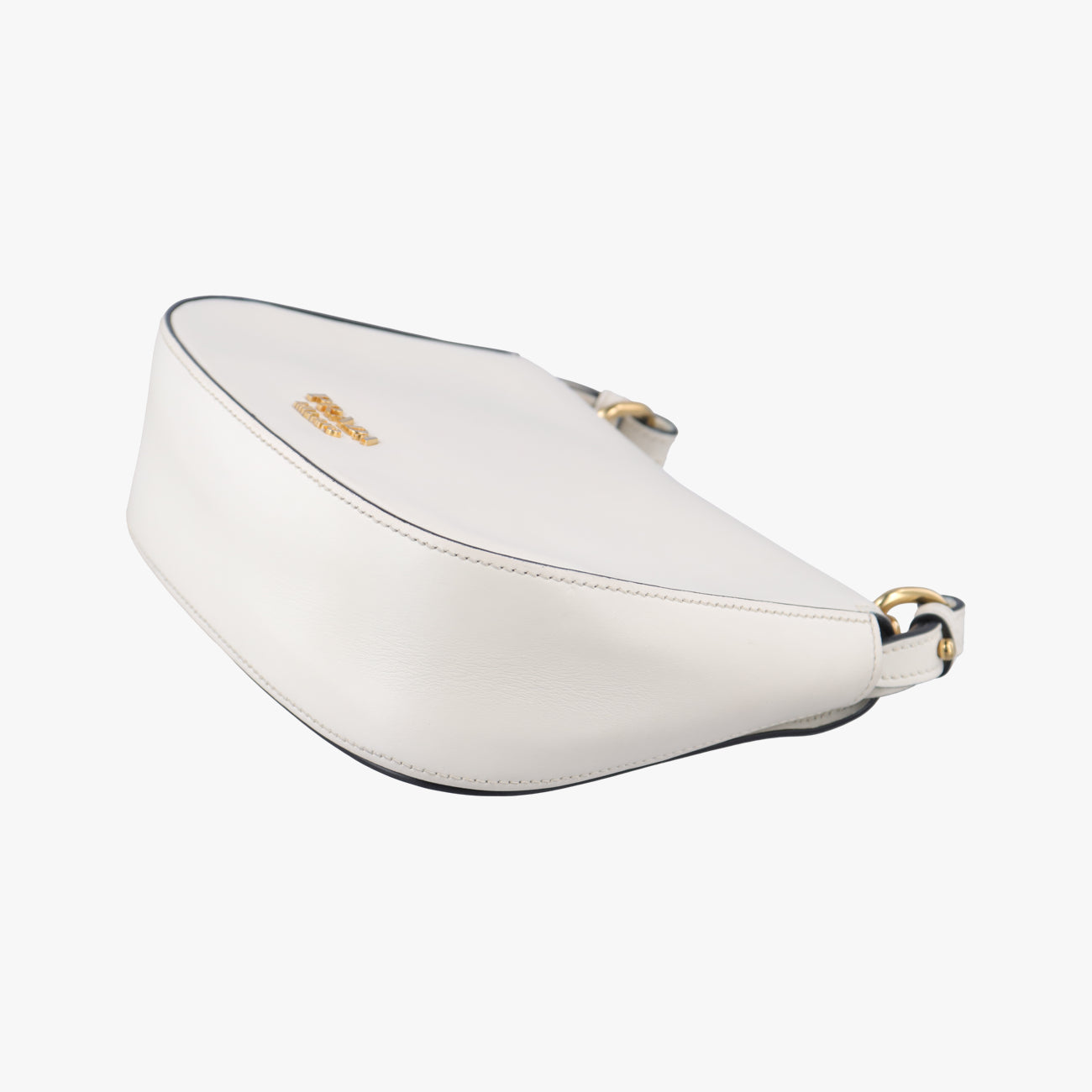 Secondhand Prada Pioneer White Leather 1BD239 shoulderbag | stylenewstar