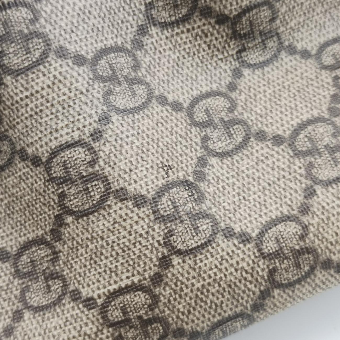 Secondhand Gucci GG Plus Messenger Beige x Pink PVC coated canvas 201732 crossbodybag | stylenewstar