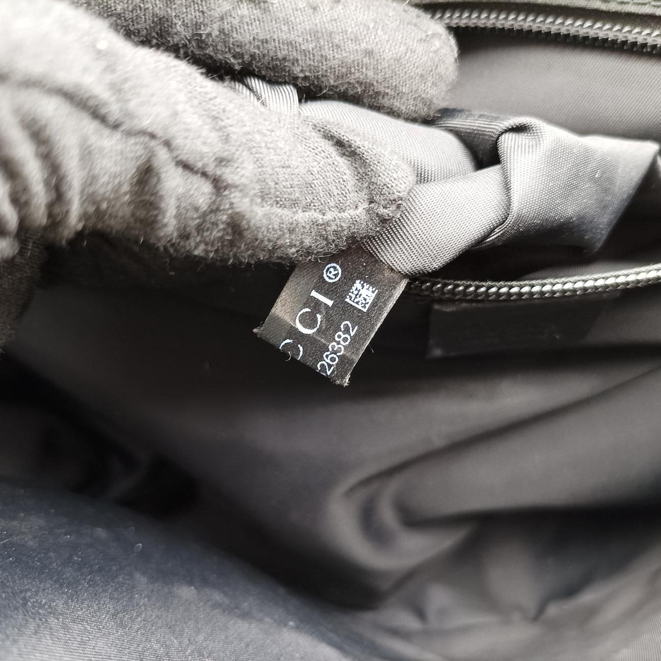 Vintage Gucci Guccissima Black Leather 246410 handbag | stylenewstar