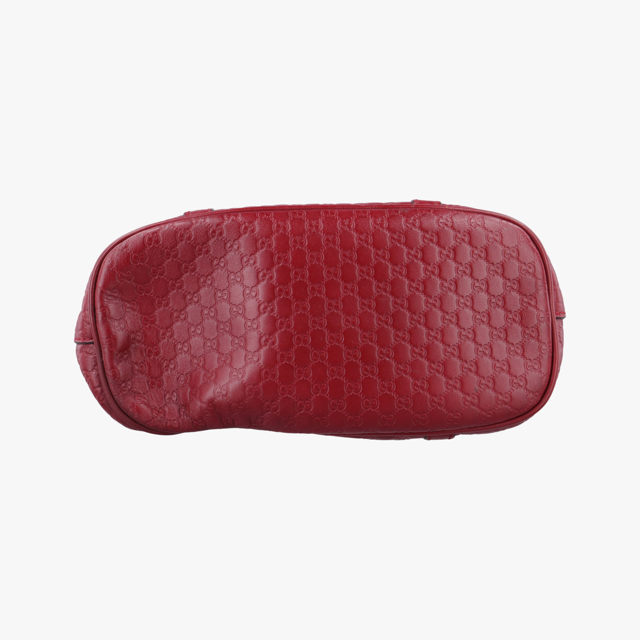 Pre-owned Gucci Microguccissima Red Leather 449654 handbag | stylenewstar