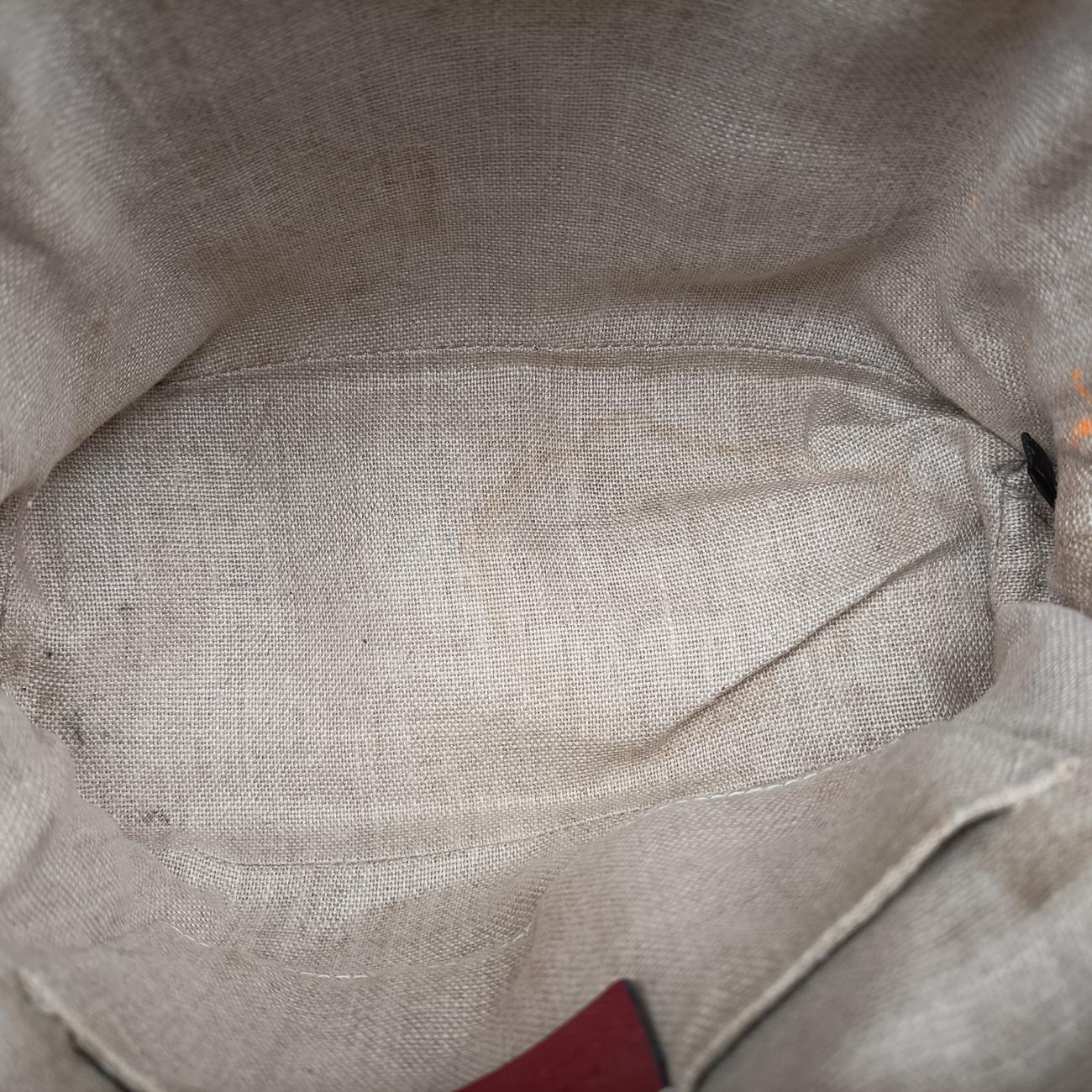 Pre-owned Gucci Microguccissima Red Leather 449654 handbag | stylenewstar