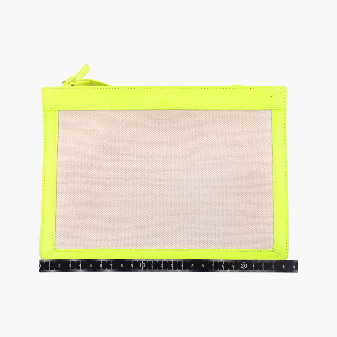 Pre-owned Balenciaga Original Yellow×beige Canvas×leather  shoulderbag | stylenewstar