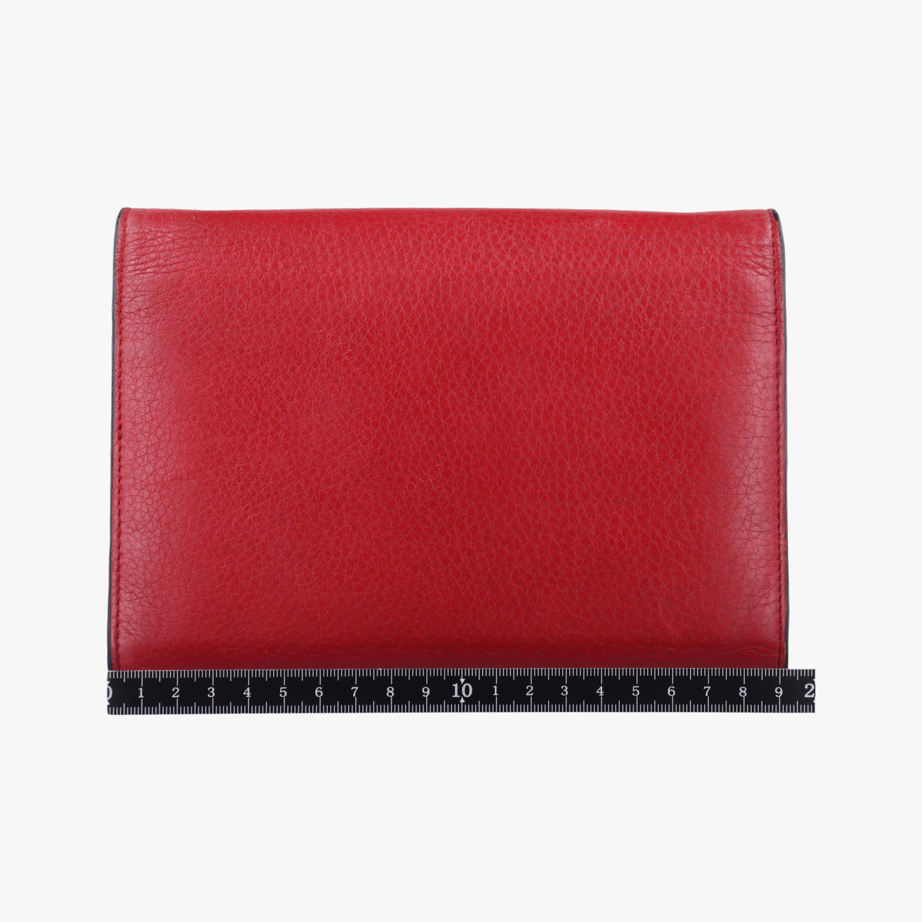 Pre-owned Gucci GG Marmont Red Leather 401232 shoulderbag | stylenewstar