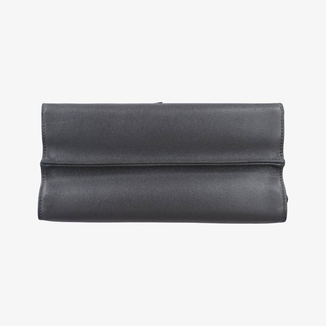 Pre-owned Fendi Demi Jour Grey Leather 8BT222 shoulderbag | stylenewstar