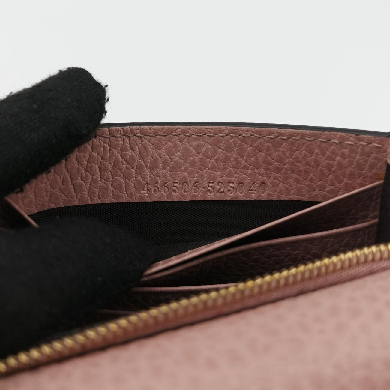 Pre-owned Gucci Interlocking G Blossom Betty Pink Leather 466506 shoulderbag | stylenewstar