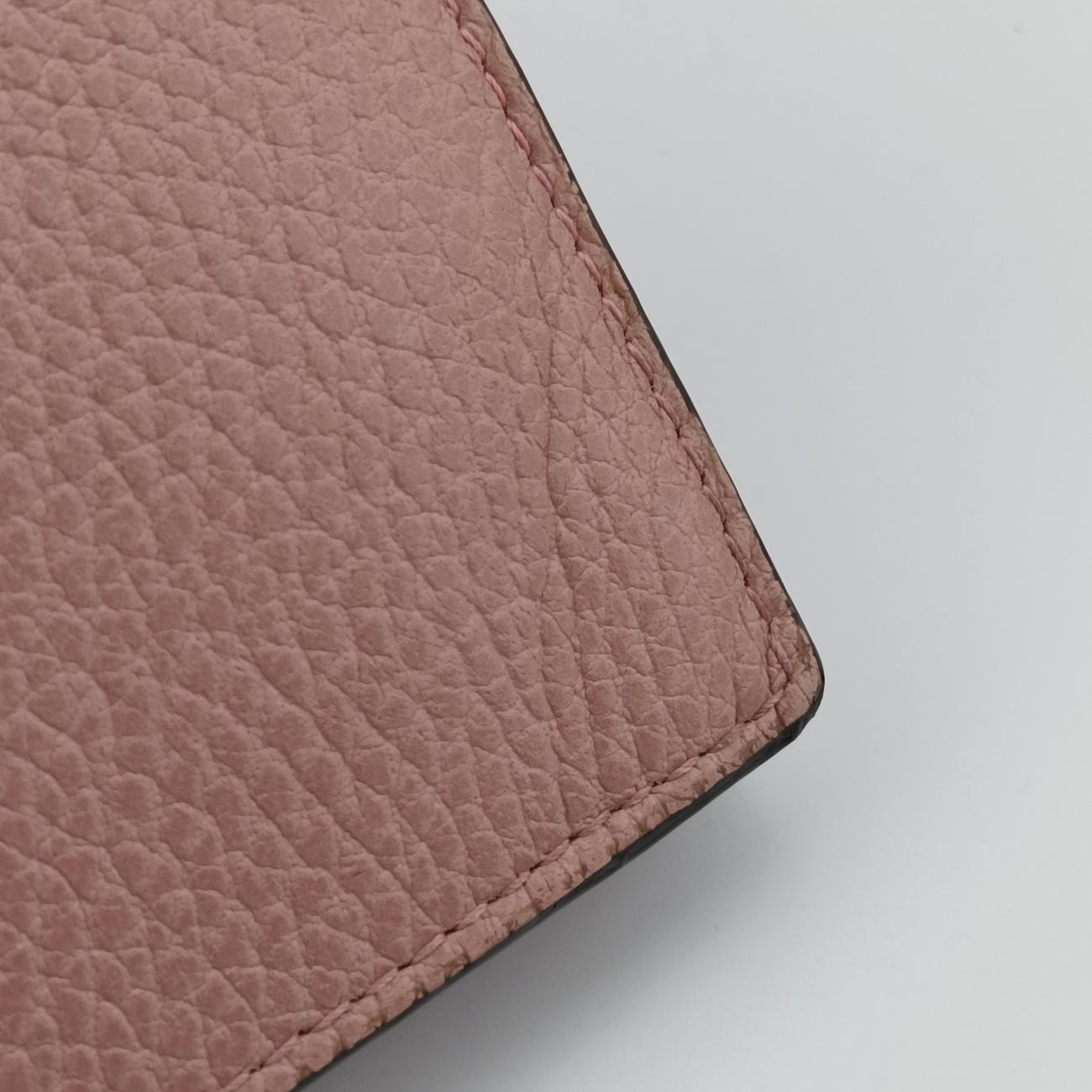 Pre-owned Gucci Interlocking G Blossom Betty Pink Leather 466506 shoulderbag | stylenewstar