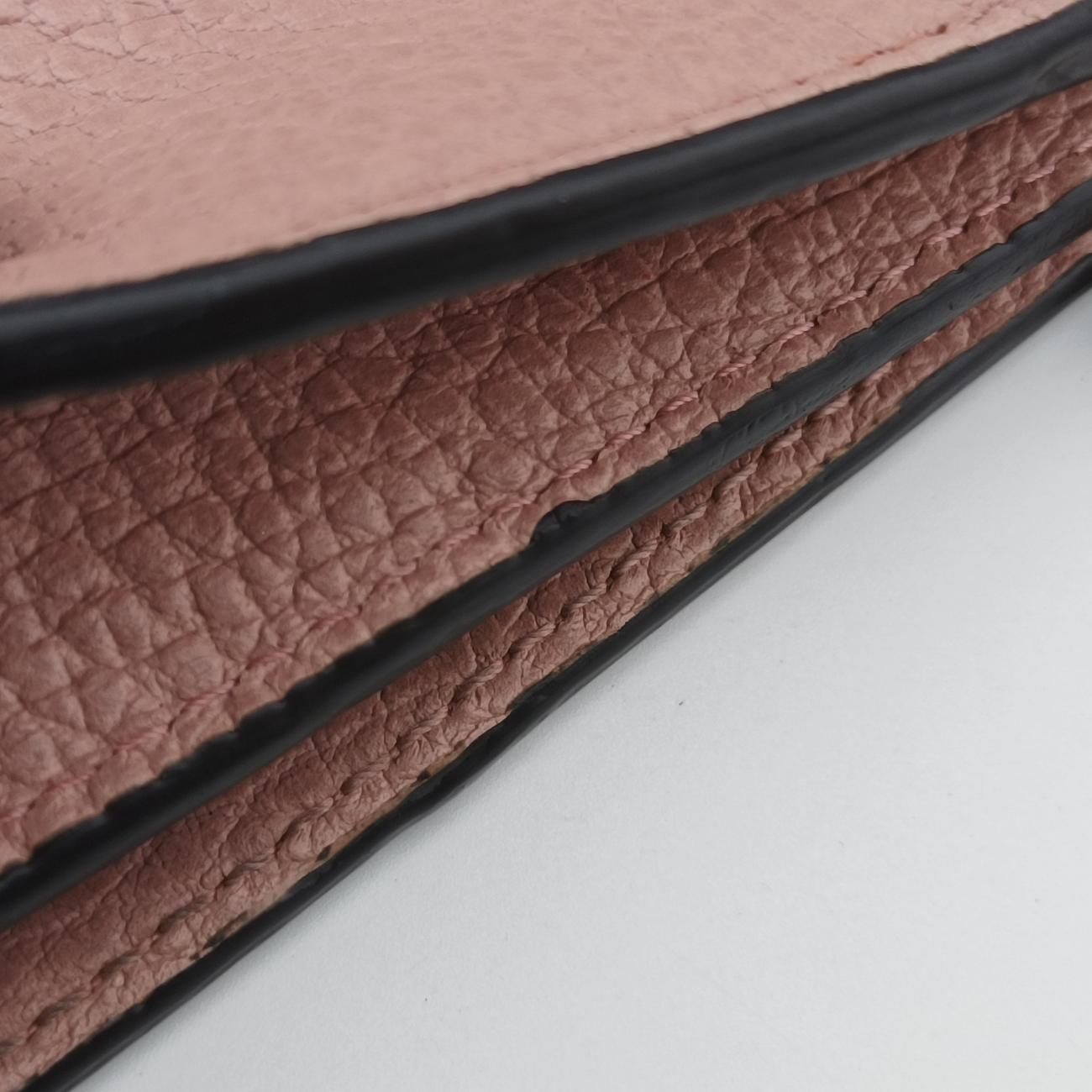 Pre-owned Gucci Interlocking G Blossom Betty Pink Leather 466506 shoulderbag | stylenewstar