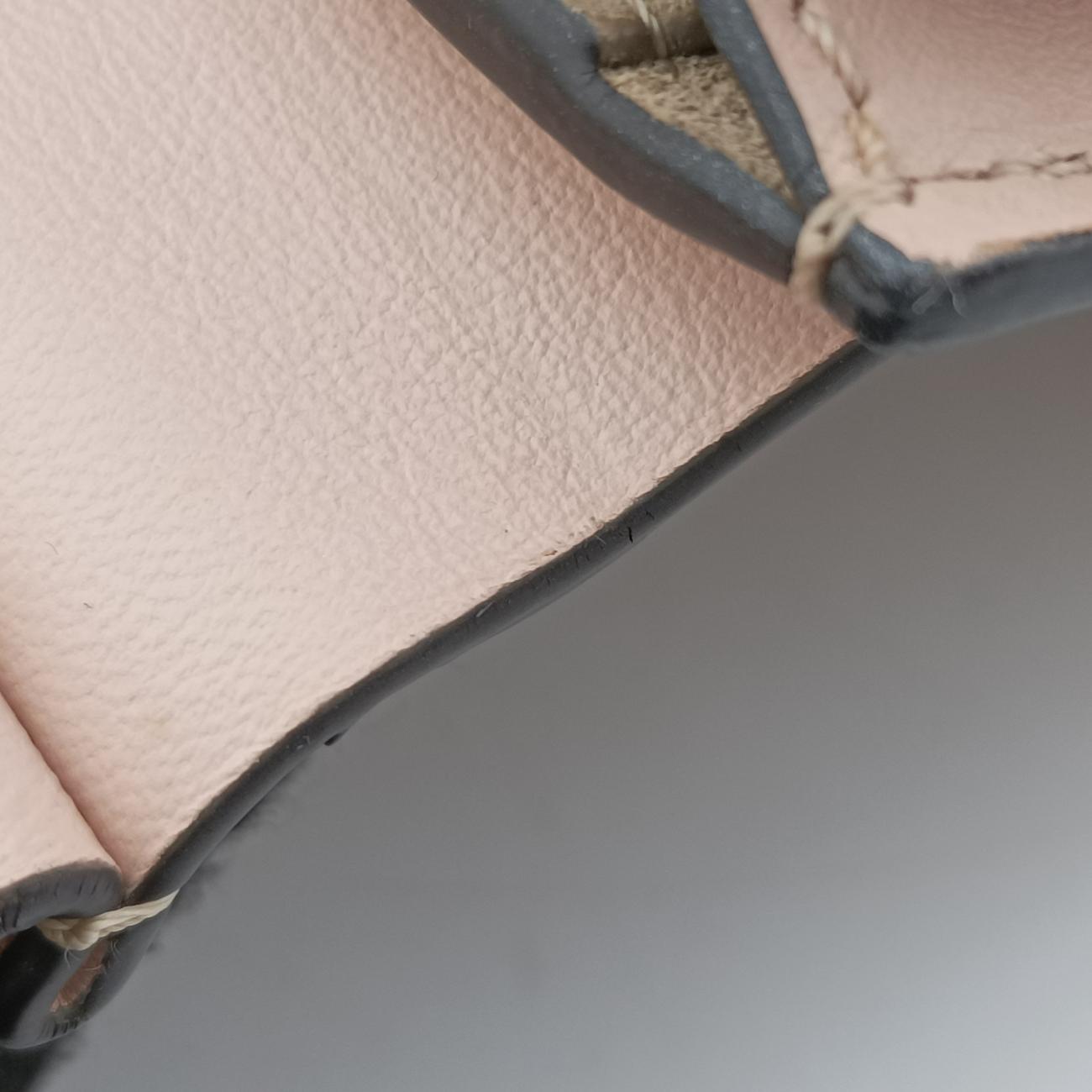 Pre-owned Chloe FAYE Pink×Beige Leather × suede  shoulderbag | stylenewstar