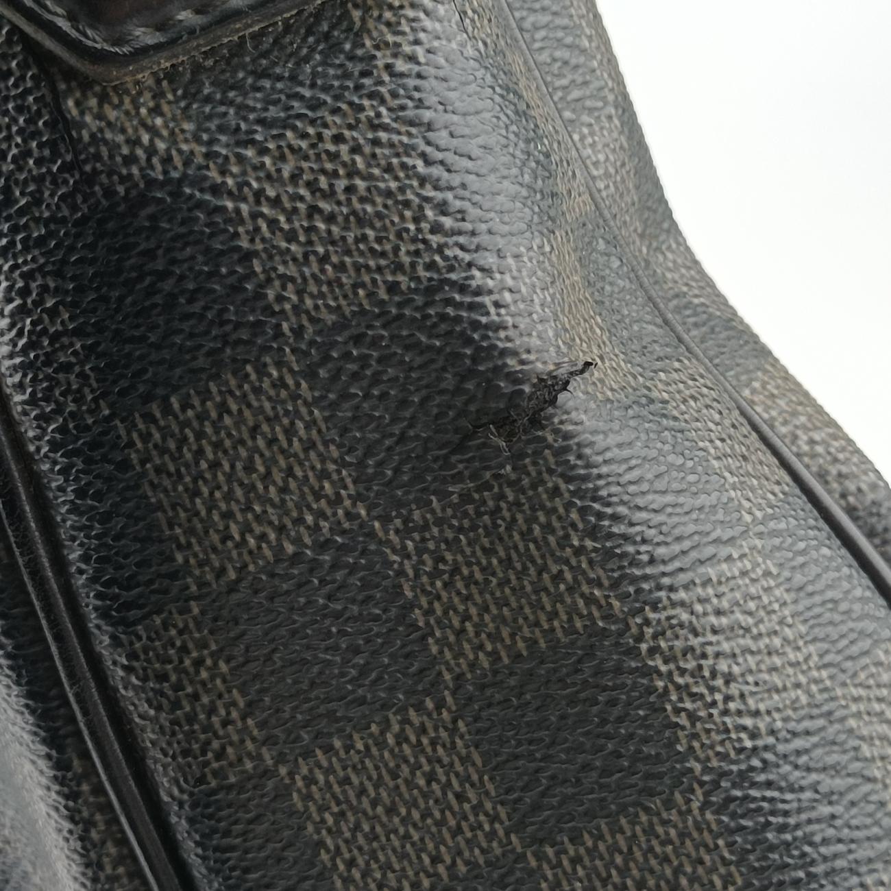 Pre-owned Louis Vuitton DANIEL MM Noir Damier GRAPHITE N58029 shoulderbag | stylenewstar