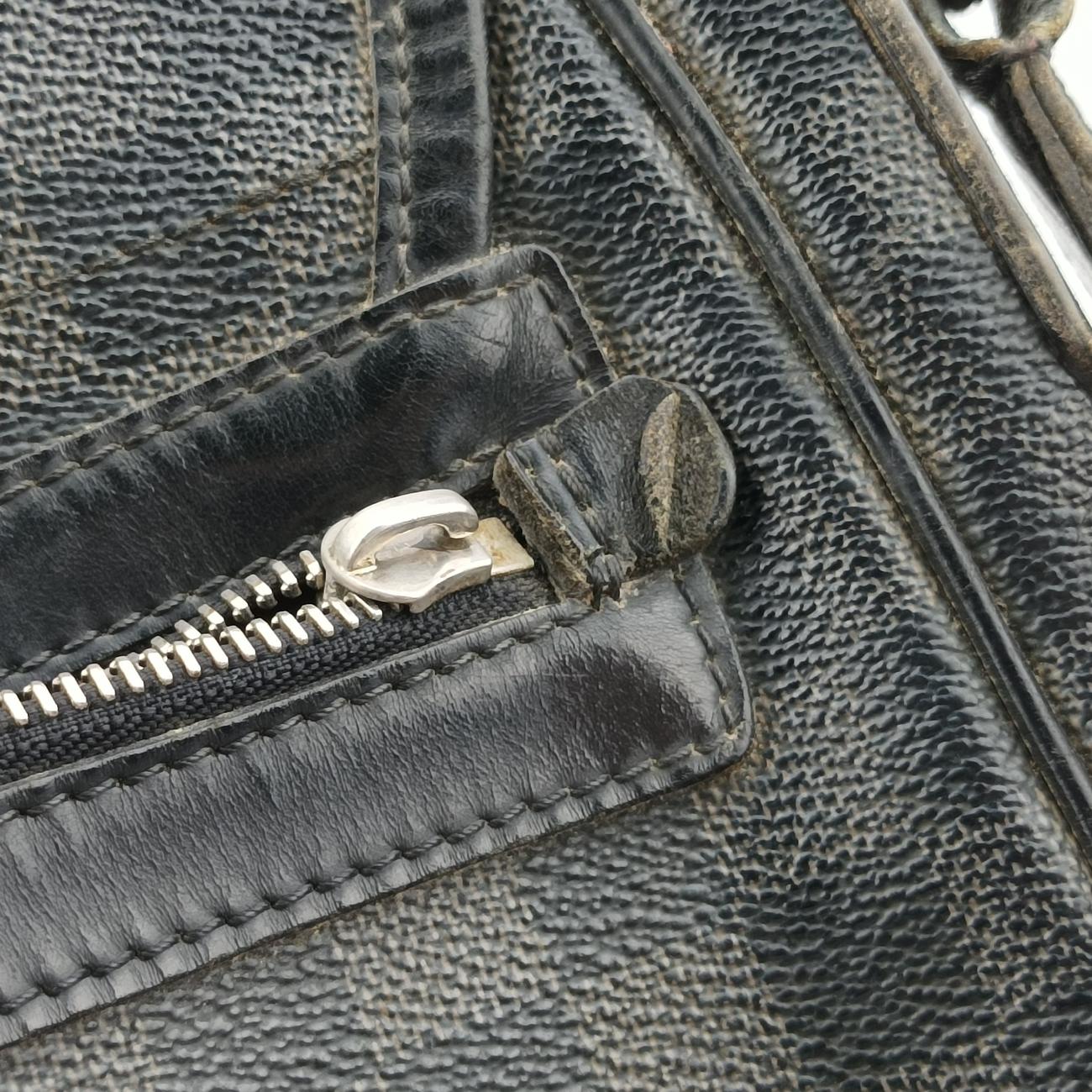Pre-owned Louis Vuitton DANIEL MM Noir Damier GRAPHITE N58029 shoulderbag | stylenewstar