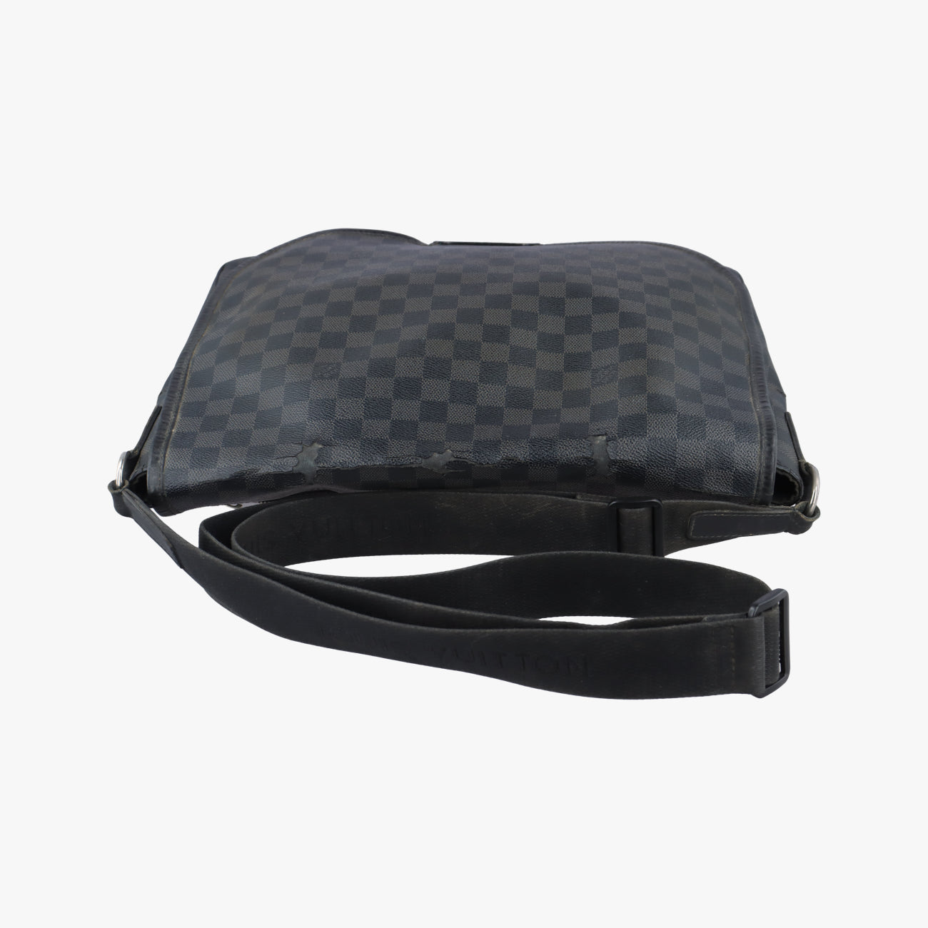 Pre-owned Louis Vuitton DANIEL MM Noir Damier GRAPHITE N58029 shoulderbag | stylenewstar