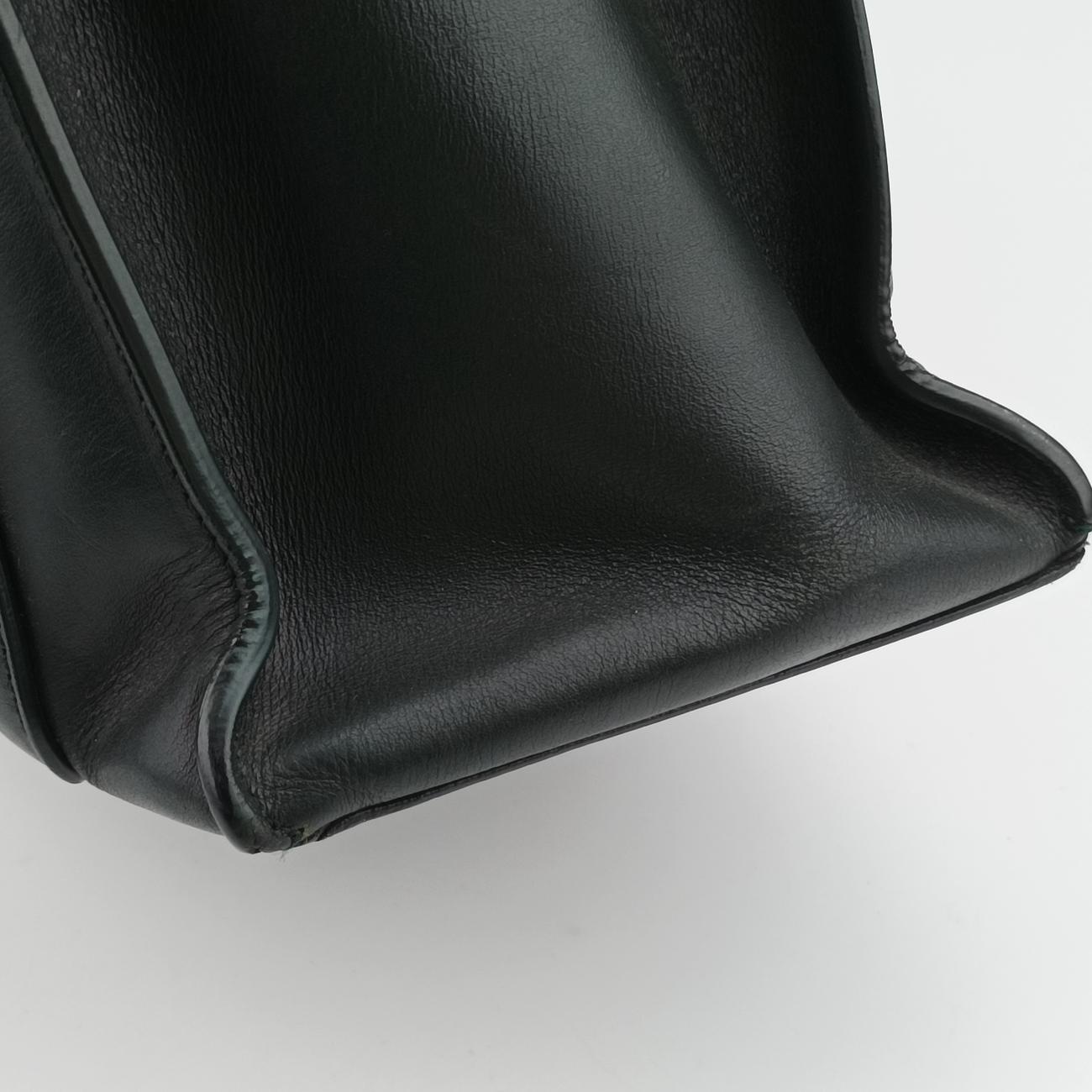 Pre-owned Balenciaga Padlock All Afternoon Green Leather  shoulderbag | stylenewstar