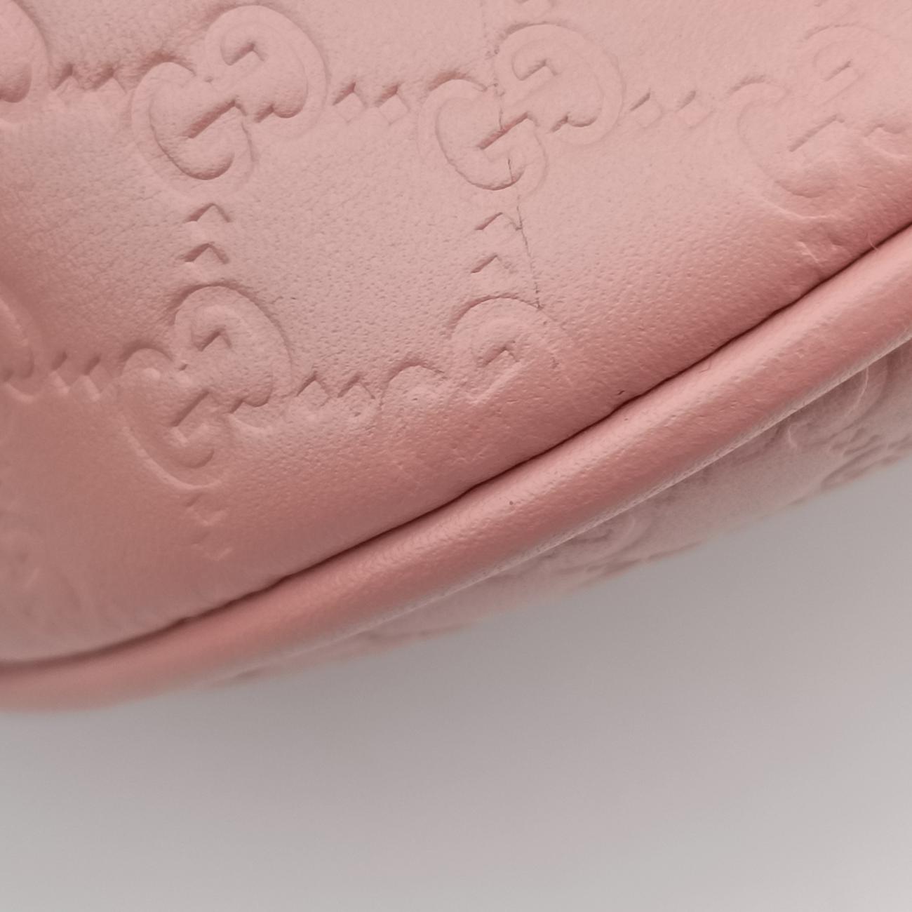 Vintage Gucci Microguccissima Pink Leather 449654 shoulderbag | stylenewstar