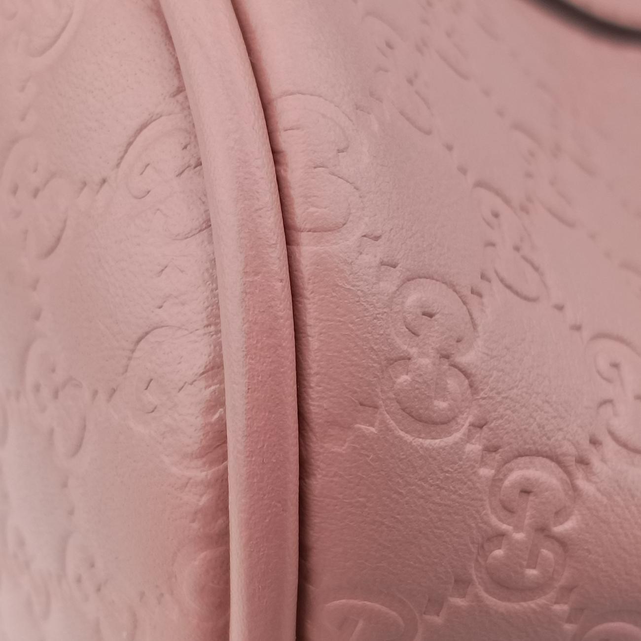 Vintage Gucci Microguccissima Pink Leather 449654 shoulderbag | stylenewstar