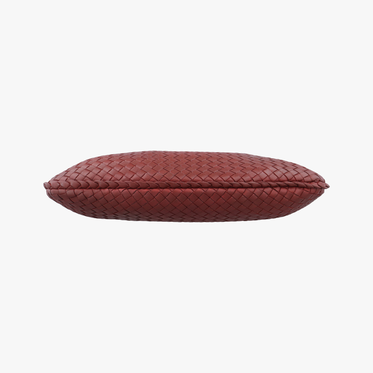 Pre-owned Bottega Veneta Intrecciato Terracotta lambskin  clutchbag | stylenewstar