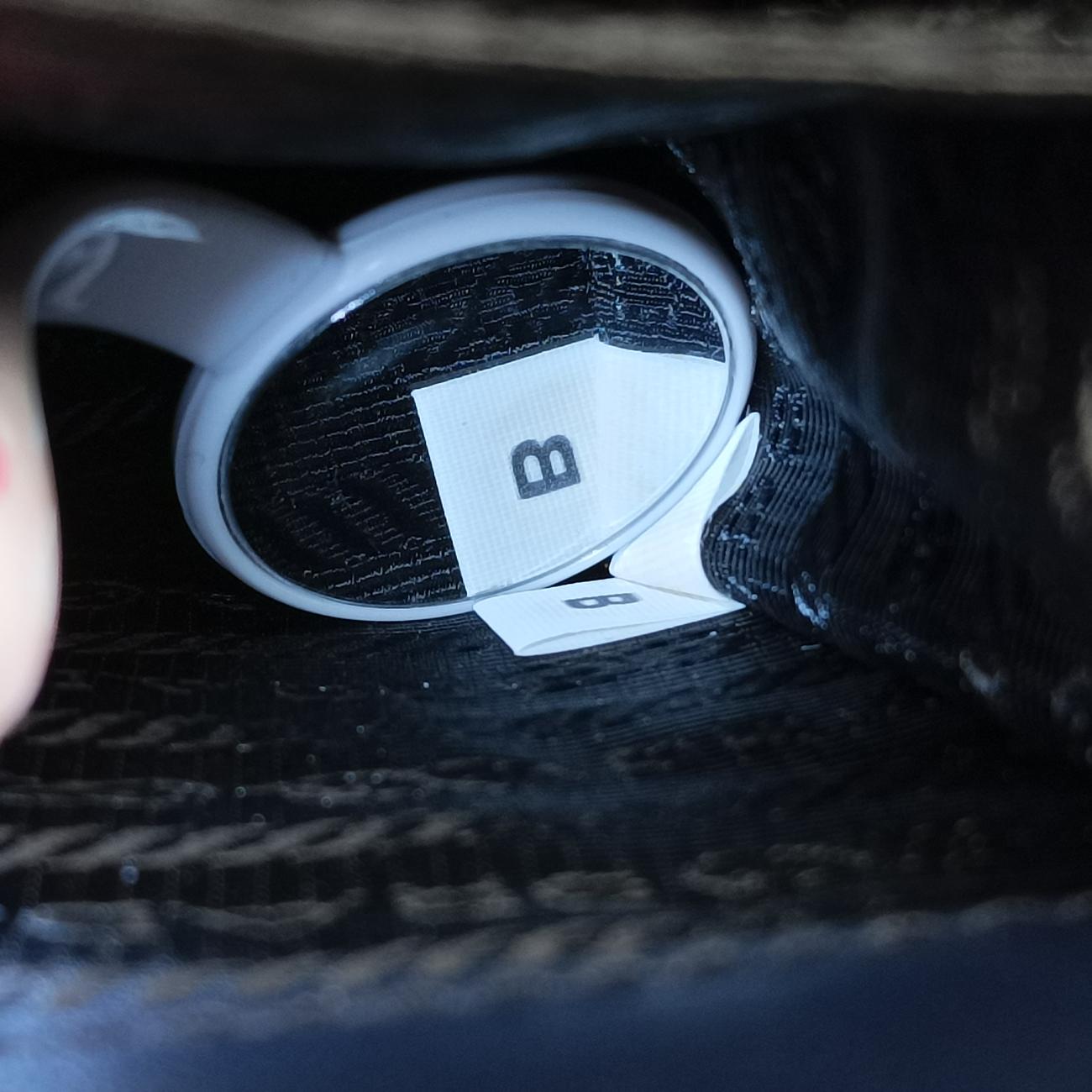 Pre-owned Prada Esplanade black×Multicolour Leather×Vauxhall Cashmere Leather  shoulderbag | stylenewstar