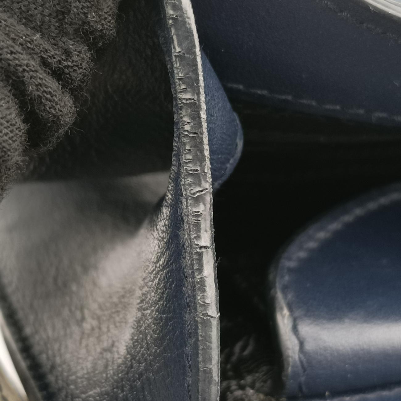 Pre-owned Prada Esplanade black×Multicolour Leather×Vauxhall Cashmere Leather  shoulderbag | stylenewstar