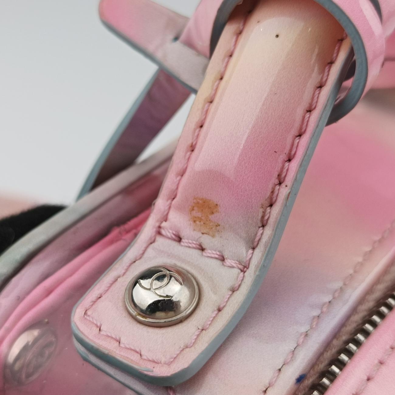 Pre-owned Chanel Filigree Vanity Case Multicolour PVC coated canvas AS0988 shoulderbag | stylenewstar