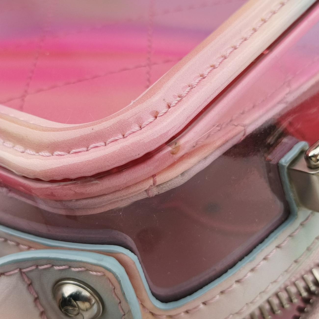 Pre-owned Chanel Filigree Vanity Case Multicolour PVC coated canvas AS0988 shoulderbag | stylenewstar