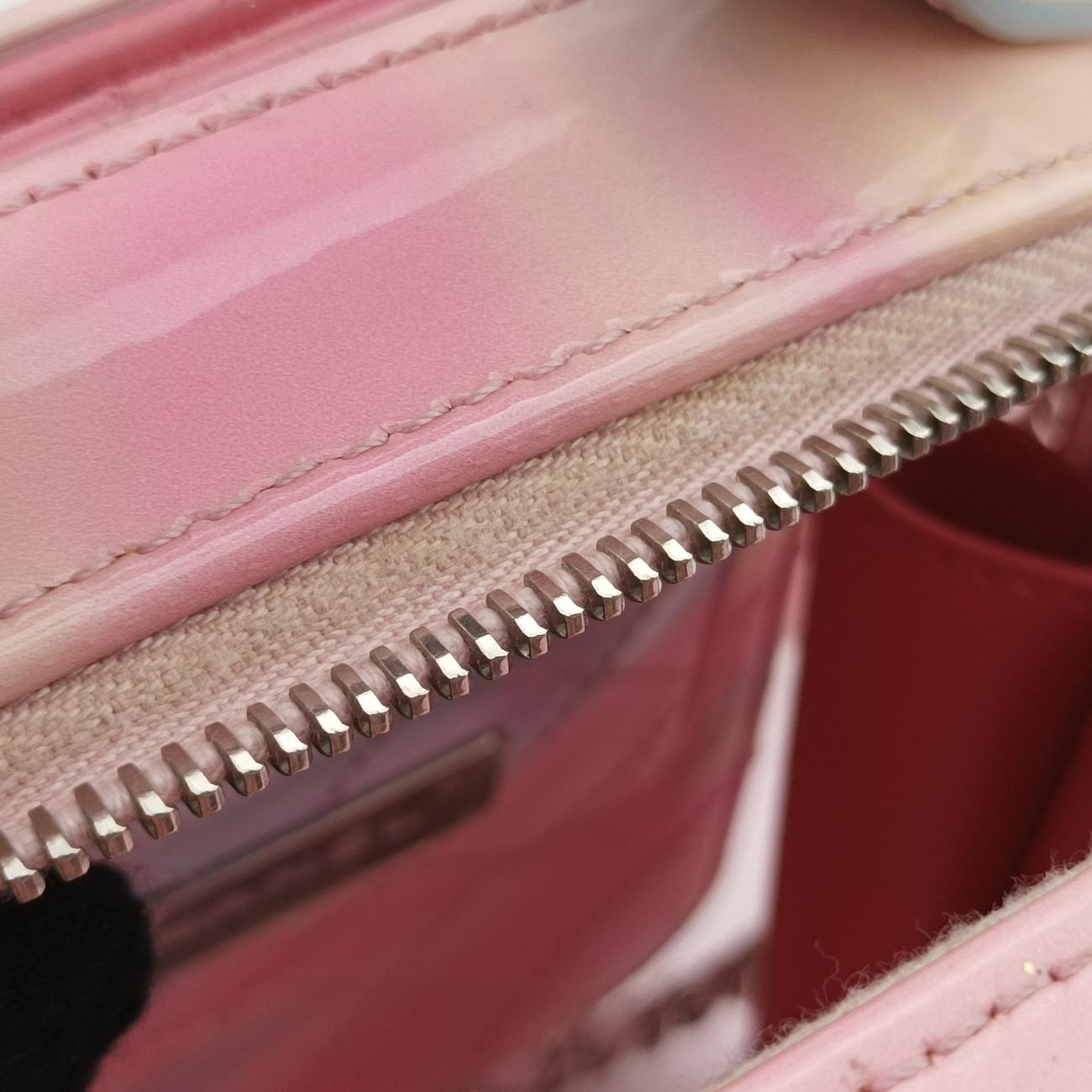 Pre-owned Chanel Filigree Vanity Case Multicolour PVC coated canvas AS0988 shoulderbag | stylenewstar