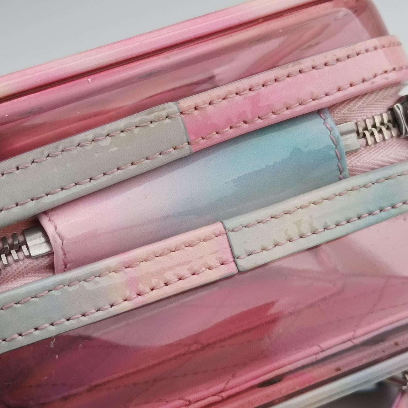 Pre-owned Chanel Filigree Vanity Case Multicolour PVC coated canvas AS0988 shoulderbag | stylenewstar