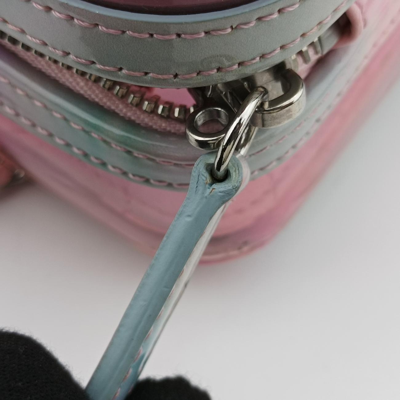 Pre-owned Chanel Filigree Vanity Case Multicolour PVC coated canvas AS0988 shoulderbag | stylenewstar