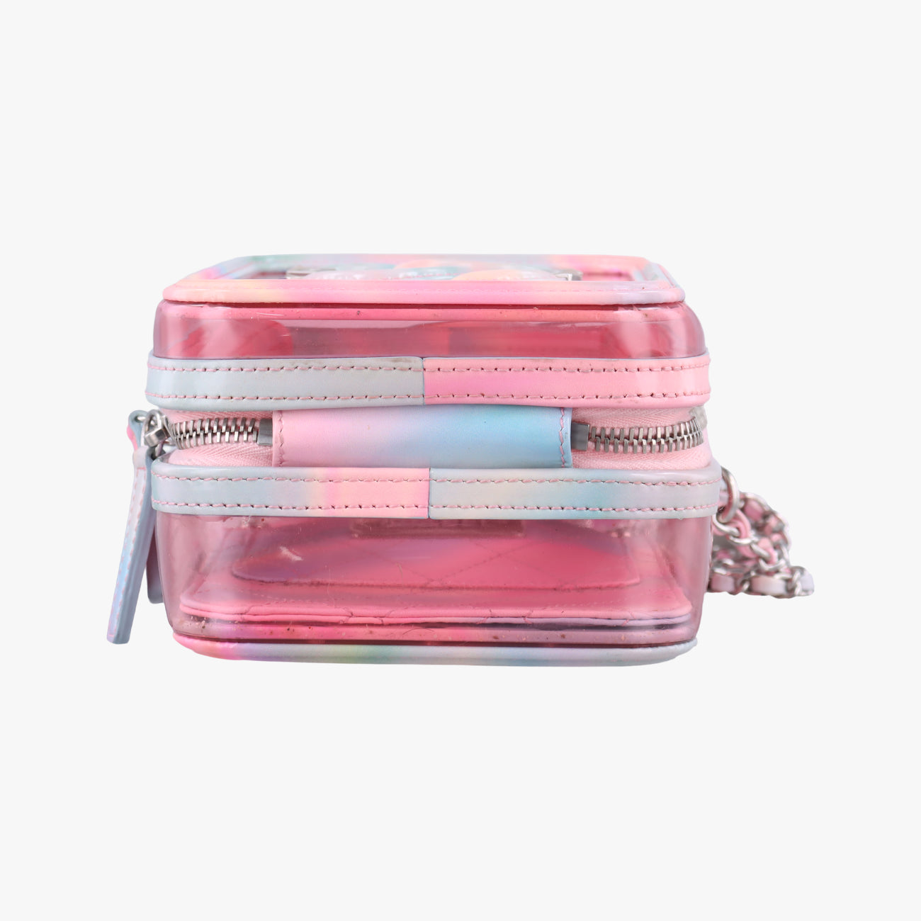 Pre-owned Chanel Filigree Vanity Case Multicolour PVC coated canvas AS0988 shoulderbag | stylenewstar