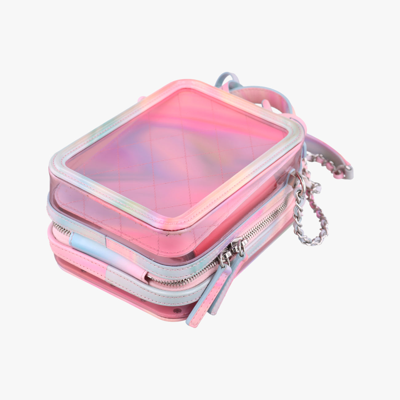 Pre-owned Chanel Filigree Vanity Case Multicolour PVC coated canvas AS0988 shoulderbag | stylenewstar