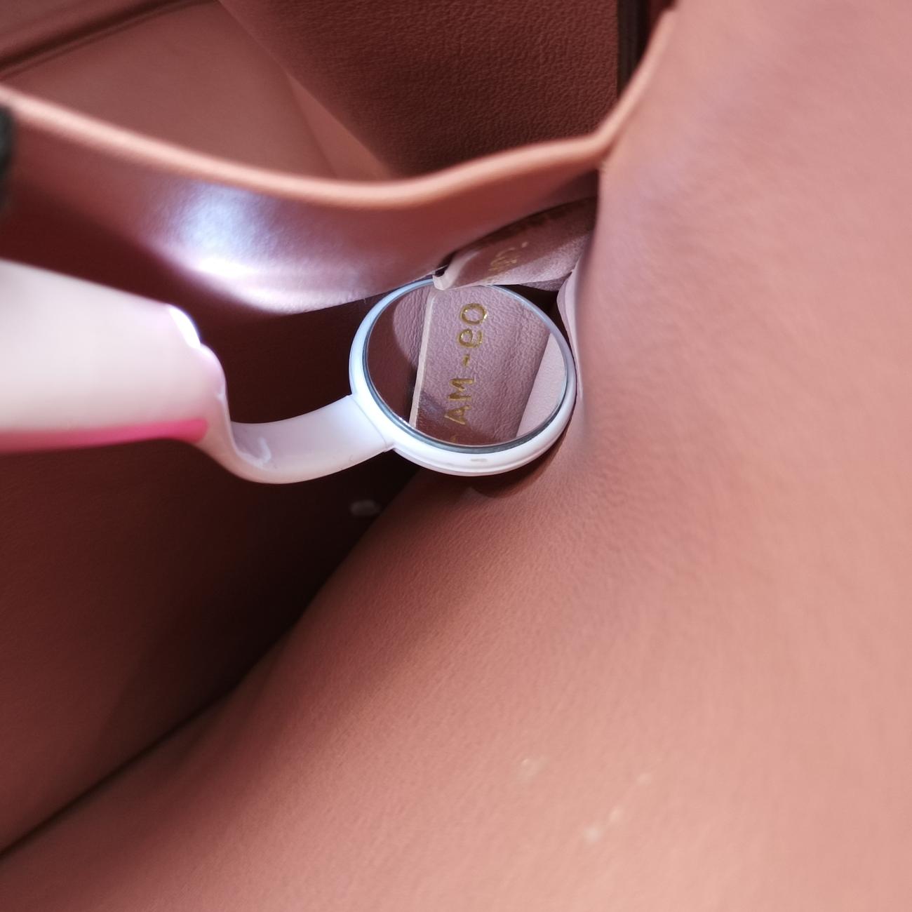 Pre-owned Christian Dior Diorissimo Orange Leather  shoulderbag | stylenewstar