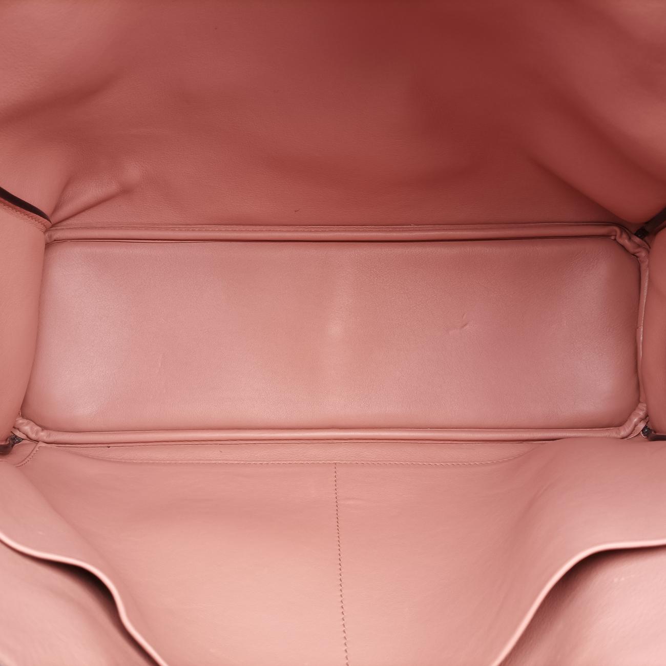 Pre-owned Christian Dior Diorissimo Orange Leather  shoulderbag | stylenewstar