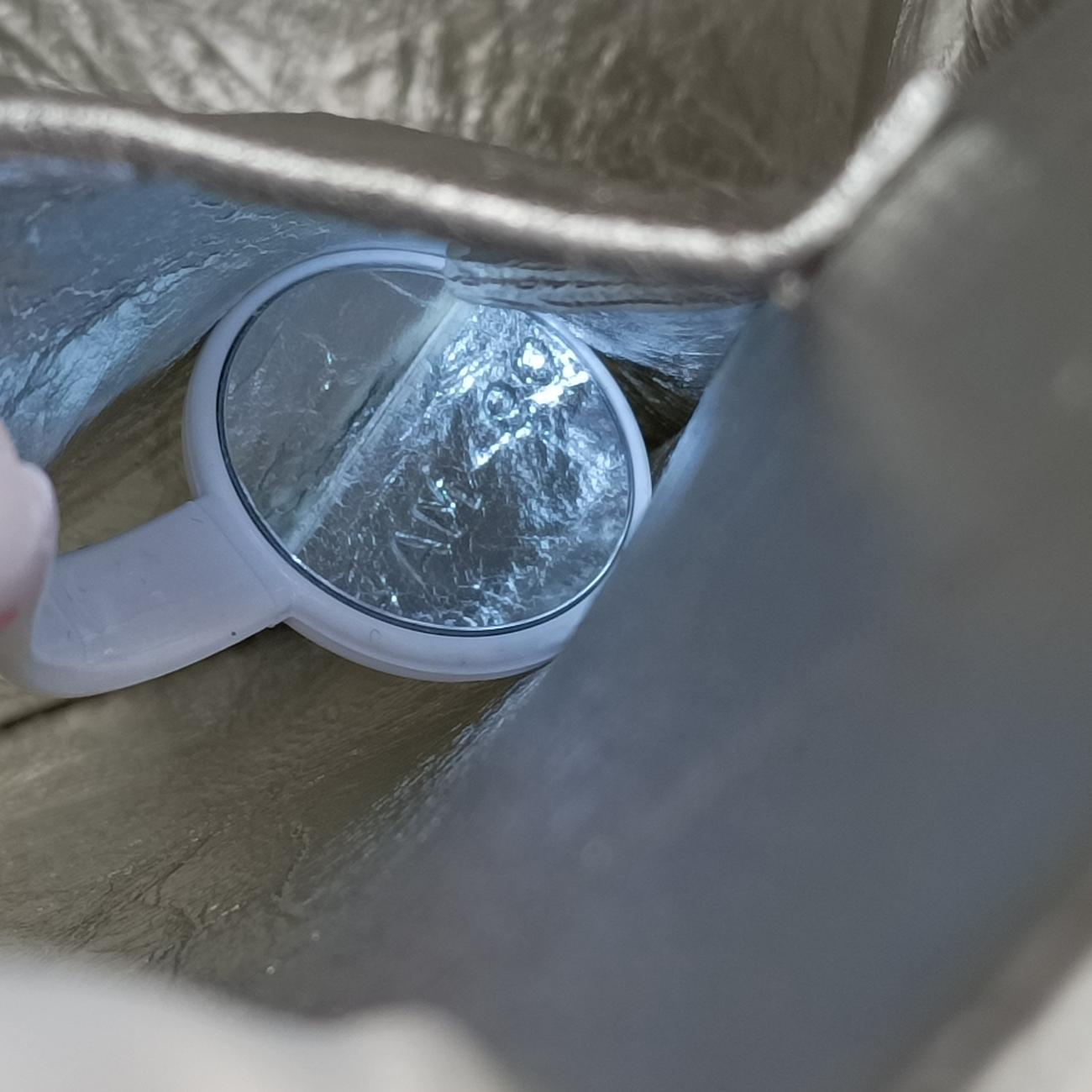 Pre-owned Christian Dior Diorever Squad Flap Silver Leather  shoulderbag | stylenewstar