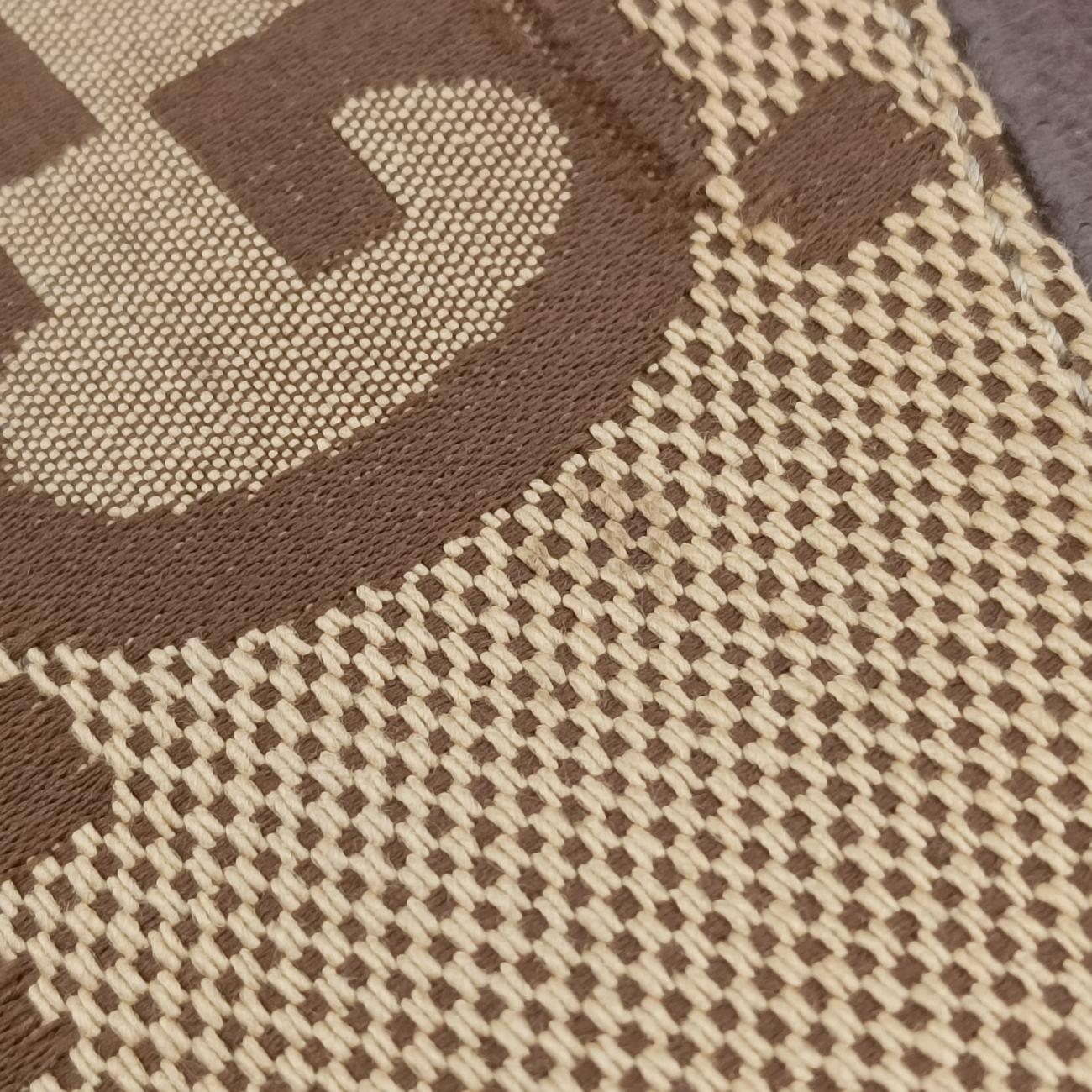 Secondhand Gucci Jumbo GG Messenger Brown×Green×Red canvas x leather 675891 shoulderbag | stylenewstar