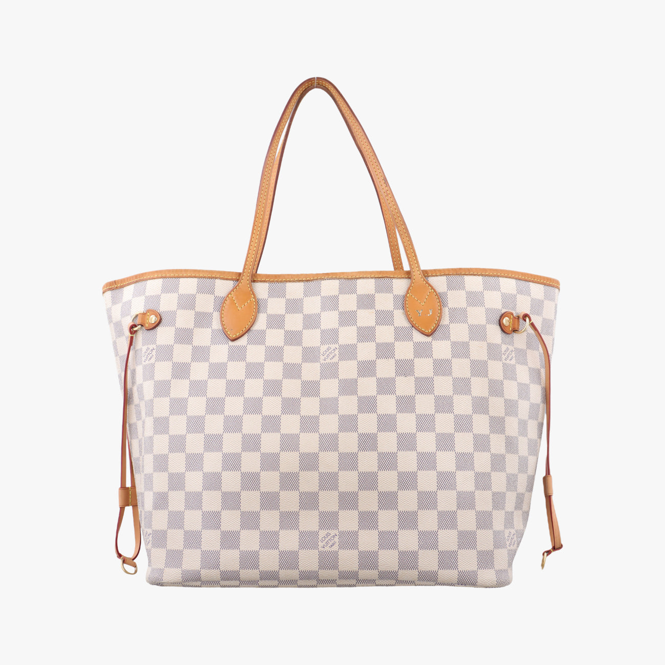 Pre-owned Louis Vuitton Neverfull MM Azur Damier Canvas N51107 shoulderbag | stylenewstar