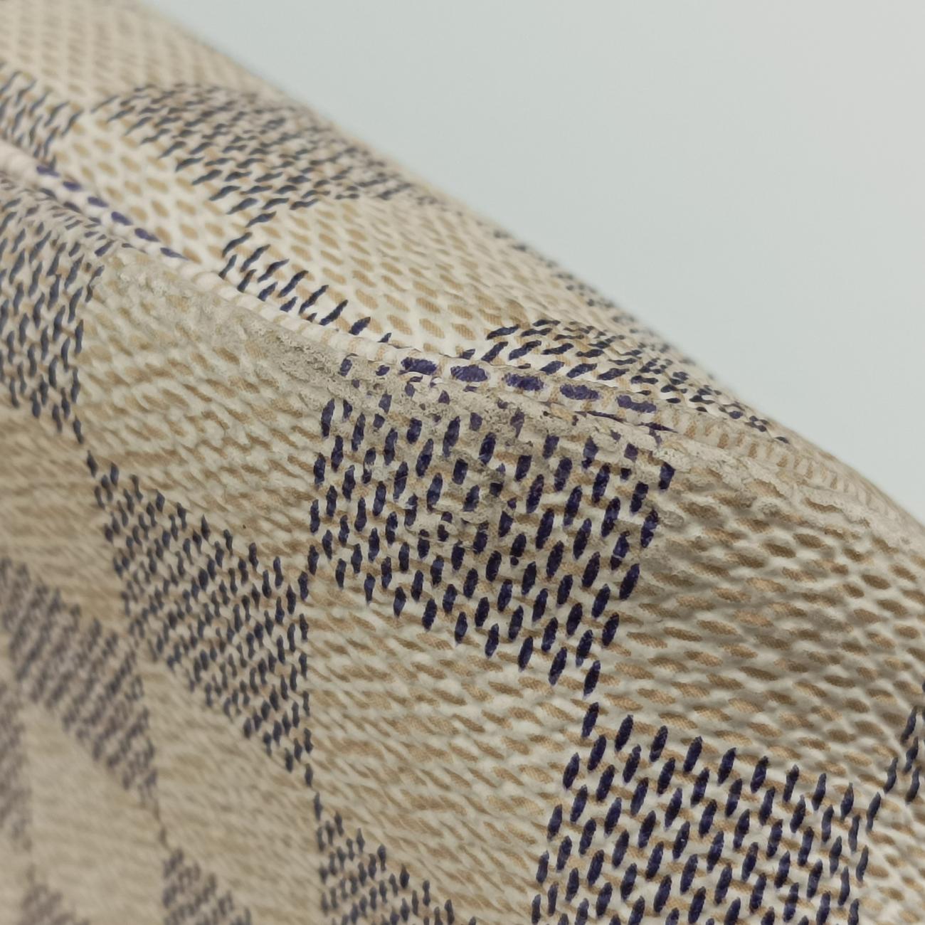 Pre-owned Louis Vuitton Neverfull MM Azur Damier Canvas N51107 shoulderbag | stylenewstar