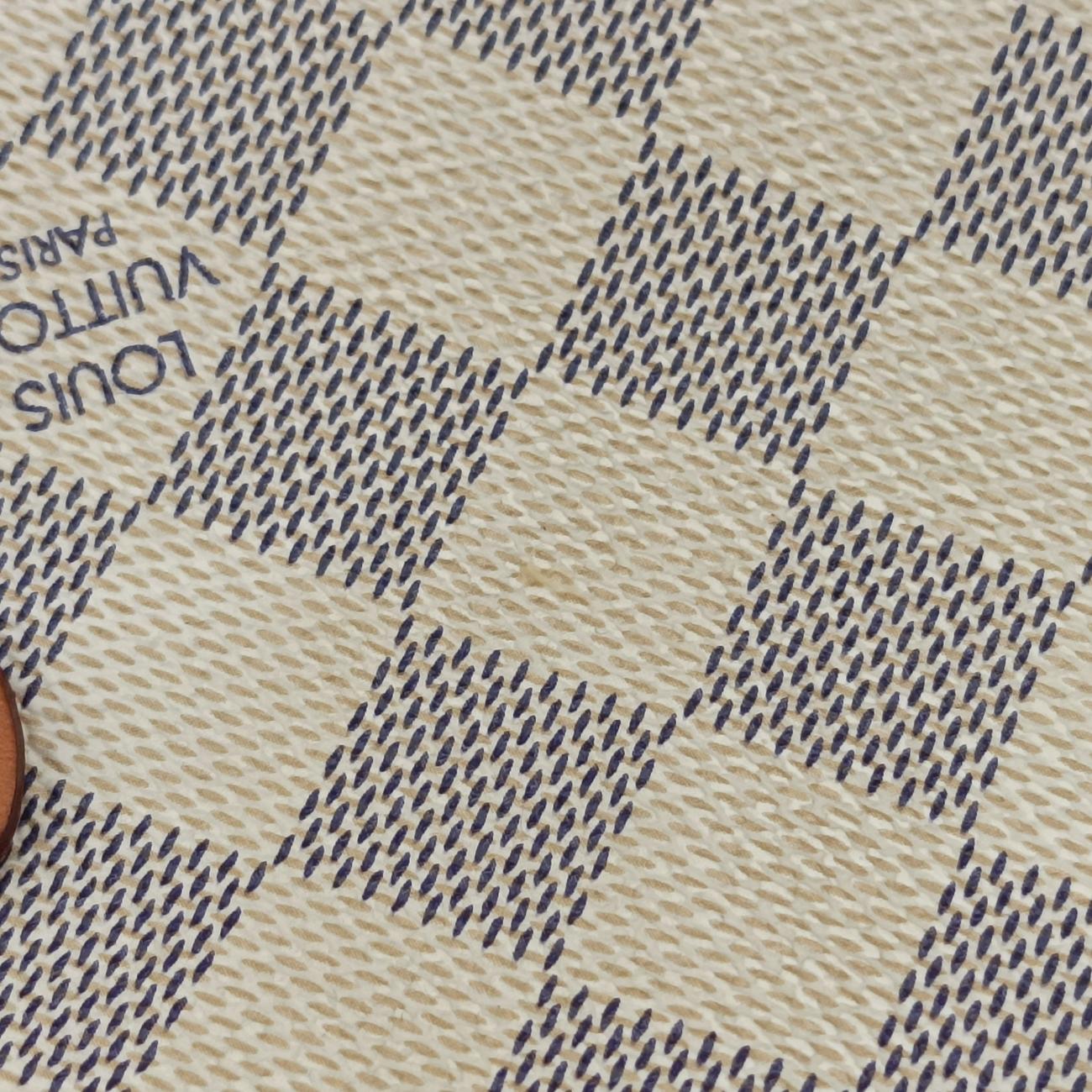 Pre-owned Louis Vuitton Neverfull MM Azur Damier Canvas N51107 shoulderbag | stylenewstar